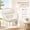 Ordinary-beige, variant on Boho Macrame Hammock Chair Swing with Medium Cushion for Bedroom Indoor Outdoor Balcony Porch Grey