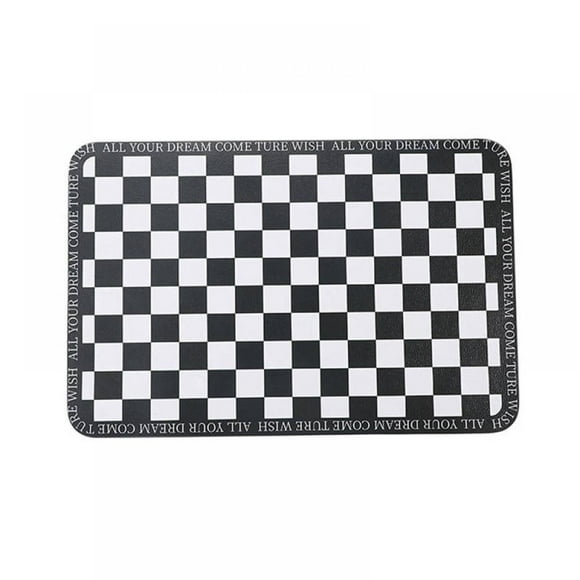 Black And White Checkered Placemats