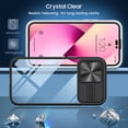 thumbnail image 2 of Compatible with iPhone 14 Pro Max Clear Case with Sliding Camera Lens Cover, Built-in Screen Protector Soft TPU Bumper Case Transparent Acrylic Back Heavy Duty Shockproof Durable Phone Case, 2 of 14
