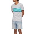 thumbnail image 4 of Calvin Klein Men’s Chest Stripe T-Shirt, Gray, Small, 4 of 4