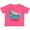 Retro Heather Pink, variant on Inktastic Relaxolotl- cute axolotl on summer vacation Boys or Girls Toddler T-Shirt