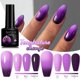 thumbnail image 1 of LILYCUTE Esmalte De Uñas De Gel Térmico Que Cambia De Color Morado Colores Rojos Semi-Permanente Barniz De Arte, 1 of 4