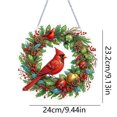thumbnail image 3 of Guirnalda Taladro Puntual Corona Animal para Puerta Y Pared, 3 of 9