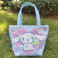 thumbnail image 1 of Fiambrera portátil de dibujos animados de Anime Kuromi KT Cat Keroppi, bolsa Bento, patrón de muñecas Kawaii, bolso de gran capacidad, bolsa de almacenamiento, 1 of 4