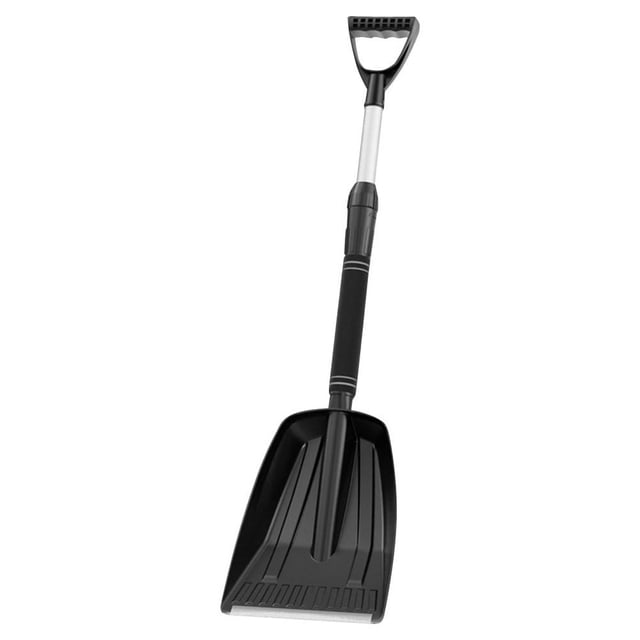 CUITING Winter Snow Shovel Portable Detachable Telescopic (black 9748) Car for Driveway Tool Travel Eva