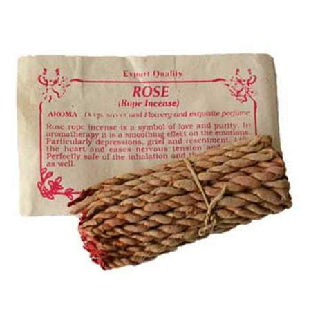 Incense Rose 20 Tibetan Himalayan Ropes Bring Release of Stress Depression Life Tension Eased Create Relaxing Atmosphere Into Your Home Prayer Meditation (Best Incense For Depression)