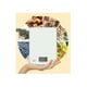 thumbnail image 4 of Báscula de cocina electrónica de 5 kg, minibáscula pequeña, báscula de cocina de vidrio para el hogar, 1 g/5 kg, color blanco, 4 of 5