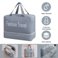 thumbnail image 5 of Luggage Sets 8 Piece with Adjustable Height, Lightweight Hardshell Travel Suitcases with 360° Wheels, 4 Storage Bags, for Men, Women, Pink(20/24/28 Inch), 5 of 7