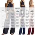 thumbnail image 3 of 2 Piece Outfit Sets for Women Summer Plus Size Trendy 2026 Solid-Color Sleeveless Top Pocket Elastic Waist Pants Outfit Sets, 3 of 7