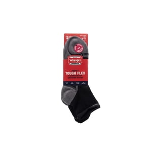 Wrangler Comfort Compression Quarter Socks 3-Pack