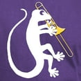 thumbnail image 3 of CafePress - Gecko Trombone Dark T Shirt - Men's Classic Graphic Cotton T-Shirt, 3 of 4