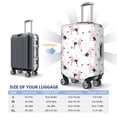 thumbnail image 5 of Goofa Cute Poodle Dog Pattern Luggage Covers For Suitcase,Suitcase Cover Protector Fit 18-32 Inch Luggage-Medium, 5 of 9