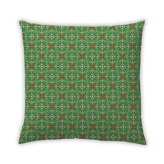 Ahgly Company Outdoor Square Contemporary Throw Pillow, 18 inch by 18 inch