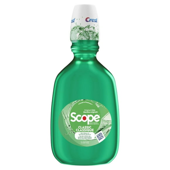 Rince-bouche Crest Scope Classique, Menthe originale