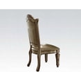 thumbnail image 4 of 9-Piece Luxurious Formal Dining Table Set Kitchen Furniture Set Include 1 Extendable Dining Table, 6 Side Chairs and 2 Arm Chairs, Set for 8 Persons Gold, 4 of 6