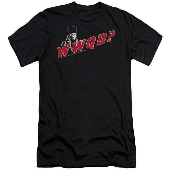 Star Trek Wwqd Adult 30/1 T-Shirt Black