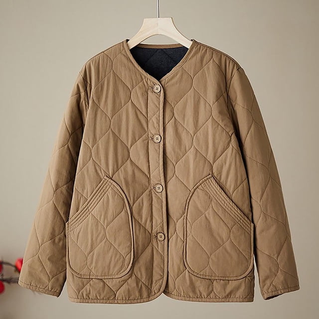 Veste à Capuche Ample à Manches Longues pour Femme, Manteau Décontracté Chaud en Polyester pour Activités de Plein Air, Randonnée, Camping, Course, Jogging et Usage Quotidien