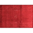 thumbnail image 1 of Ahgly Company Indoor Rectangle Abstract Red Contemporary Area Rugs, 8' x 10', 1 of 4