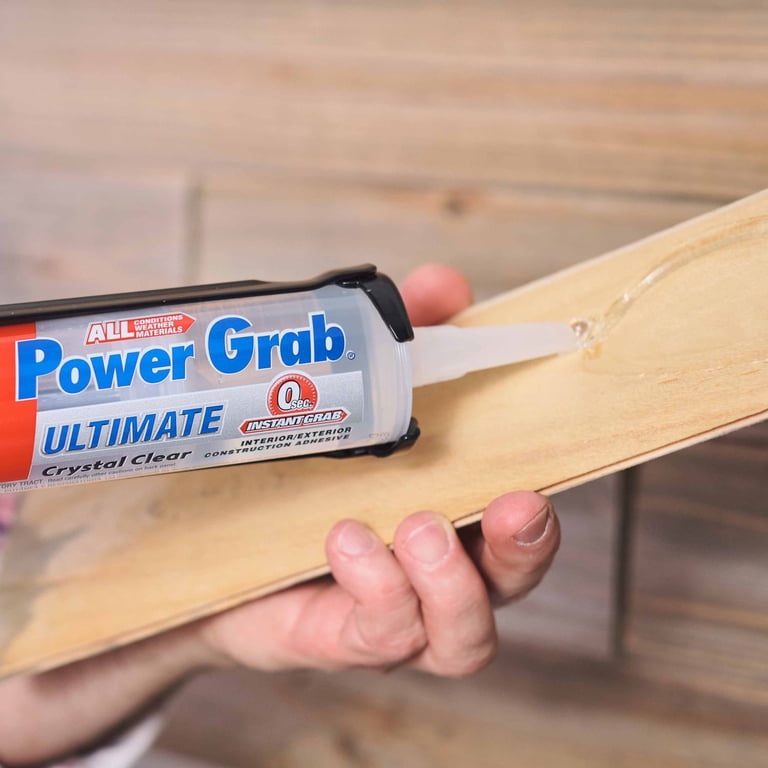 Loctite Power Grab Construction Adhesive 9 fl oz, Crystal Clear