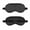 Black, variant on Double-sided Satin Silky travel Sleep Eye Mask Cover Padded Blindfold Smooth