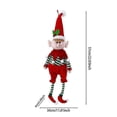 thumbnail image 2 of Muñeco de elfo de felpa de Navidad de gran tamaño, adornos para niños y niñas, muñecos de juguete de elfo, decoraciones para el hogar de Año Nuevo, Adornos de árbol de Navidad, 2 of 2