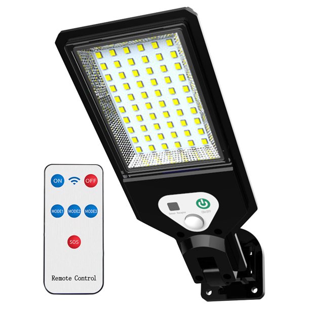 Calle Solar LED para Garaje Patio Con Control Remoto IP65 Al