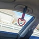 thumbnail image 2 of Pulsera decorativa para coche en forma de corazón Anillo de advertencia Anillo de advertencia para el parachoques trasero Adecuado para el interior y el exterior del coche, 2 of 4