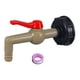 thumbnail image 1 of Adaptador de tanque IBC Tote, conector de salida de agua de rosca gruesa, válvula de ajuste rápido DN15, 1 of 3