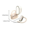 thumbnail image 3 of Wireless Headphones Bluetooth High-capacity Transparent Case Bluetooth Earbuds Wireless Sports Earphones With Extended Battery Life And Secure Fitness on Clearance, 3 of 8