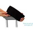 thumbnail image 4 of Crutch Cover Set in Black Microfiber - 1 Set / Set - 7013-R, 4 of 6
