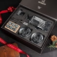 thumbnail image 2 of Juego de decantadores de whisky PONPUR de 750 ml, grabado como regalo patriótico, 2 of 6