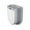 【In 100+ people's carts】BU, variant on Kitchen Trash Can, Step-On Garbage Can with Lid, Tall Kitchen & Bathroom Trash Can, Small Office Waste Bin, Gray - Xuniizn