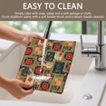 thumbnail image 4 of Placemat, Pioneer Flower Floral Print Pattern Place Mats Table Mat Set Of 2, PVC Washable Placemats for Party Kitchen Dining Decoration, 18x12 Inch, Fade Resistant, 4 of 6