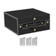 thumbnail image 3 of Caja organizadora portátil para tarjetas coleccionables. negro gris, 3 of 9