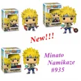 thumbnail image 2 of FUNKO POP - Figura de acción de PVC recién llegada, juguetes de dibujos animados, tema de Naruto, Minato Namikaze #935, colección de modelos limitados para niños, 2 of 5