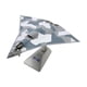 thumbnail image 1 of Modelo de Avión de Simulado a Escala 1:144, Exhibición Realista de Aviones de Ataque, Modelo de Avión de para Sala de Estar, Oficina Y, 1 of 9