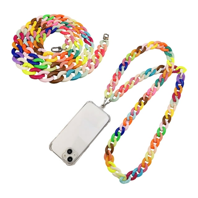 Ruiboury Hanging Crossbody Phone Chain Practical And Trendy Hands Free In Style Unique Cell Phone Lanyard Type 8