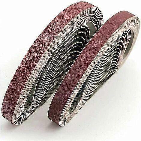 Abrasive belt 13x457 mm.4 kinds of mixed gravel (5X40/60/80/120).Abrasive Belt