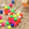 36 PCS Round Bike Wheel Spoke Beads Luminous Plastic Clip Spoke Bead