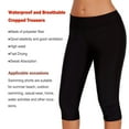 thumbnail image 5 of Eigraketly Pantalones cortos de baño de cintura alta de secado rápido, pantalones cortos ajustados, traje de baño ligero, bañadores respetuosos con la Deportes acuáticos Negro SG Eigraketly OD020835-04B, 5 of 5