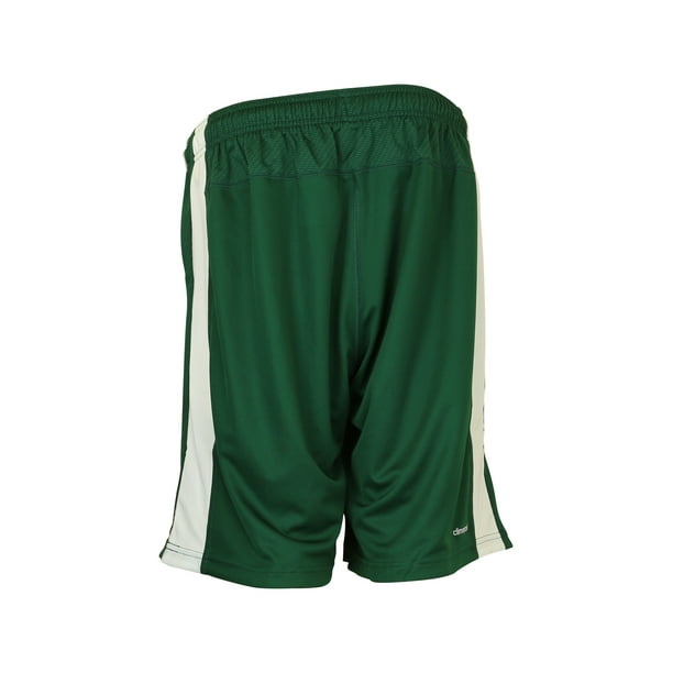 Adidas Men s Dark Green White Utility Shorts Without Pockets M