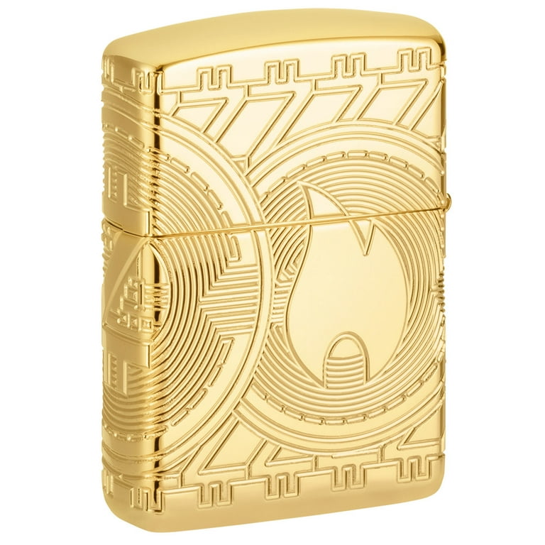 Zippo Windproof & Refillable Armor High Polish Gold Pocket Lighter