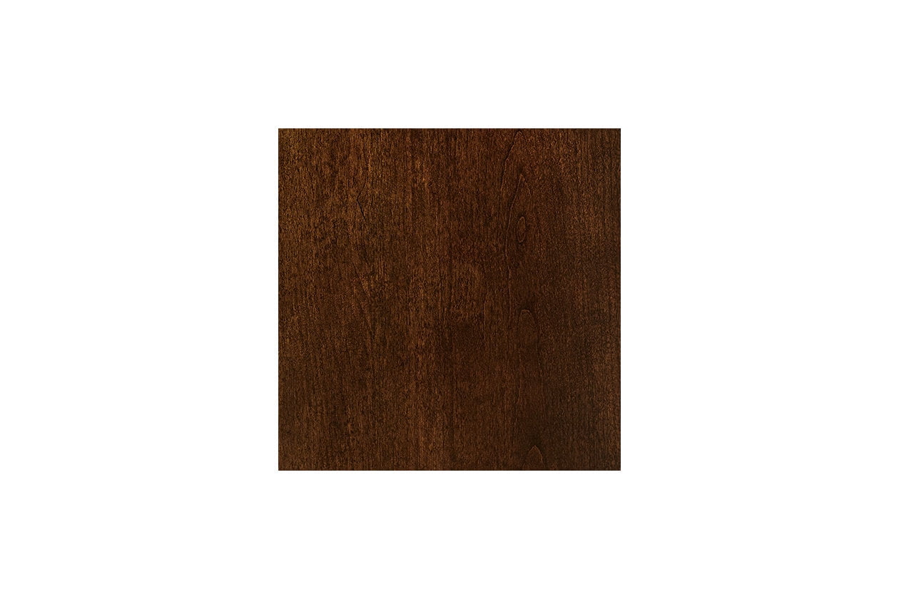 Ashley Furniture Porter 5-Drawer Traditional Wood Chest in Dark Brown