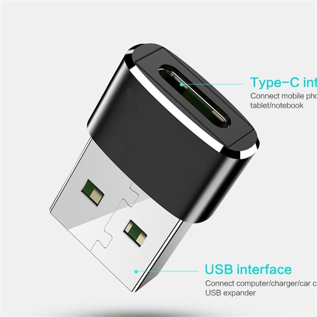Conector macho USB tipo - C hembra USB macho tipo - C hembra carga rápida LingWen 9024715187949