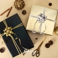 thumbnail image 4 of Set de Papel de Regalo Ribbli Navidad Negro Oro Metálico, 4 of 4