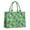 Green Cartoon Dinosaurs-2, variant on Large Capacity Tote Bag,Green Cartoon Dinosaurs Eggs Pattern Handbag Fashion Luxury Tote Bag,15.7"x13"x 5.1" Inches,Laptop Compatible