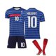 thumbnail image 1 of 2020 Francia No.10 Mbappe Camiseta de fútbol Camiseta para jóvenes/niños Conjunto de camiseta de fútbol local Short-28 (150-160 cm)- BmatwkZeng Bmatwk Jersey, 1 of 2