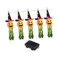 thumbnail image 4 of Fantasma brillante iluminado Salvador cadena de luces LED decoraciones de Halloween para ventana patio trasero, 4 of 10