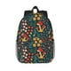 thumbnail image 1 of Easygdp Mushrooms And Flowers Mochila Ligera de 15 Pulgadas para Estudiantes, Mochila Cómoda para la Escuela y Viajes, Correas Ajustables, 1 of 6