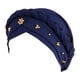thumbnail image 1 of Gorro turbante trenzado con cuentas para mujer: elegante gorro con pañuelo para mujeres musulmanas o embarazadas, cubre el cabello con un elástico suave, apto para todas las estaciones, 1 of 4